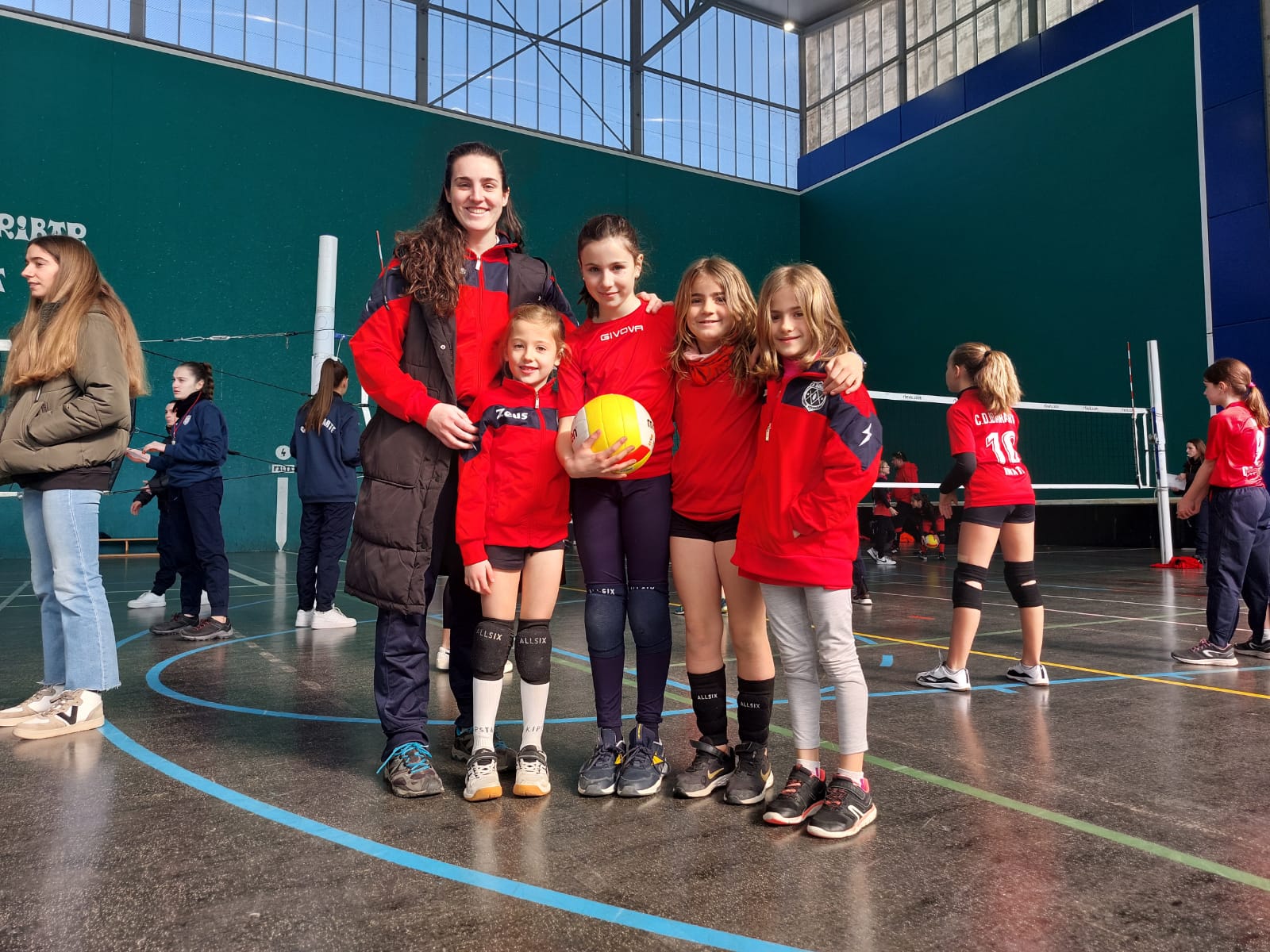 Celebrada la 1ª concentración Minivoley de la temporada